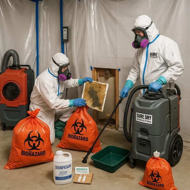 Contaminated Water Handling Protocols process in Sea Bright, NJ