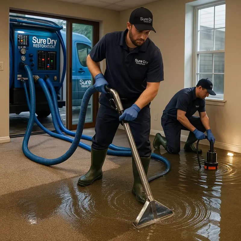 Water Extraction and Removal process in Sea Bright, NJ